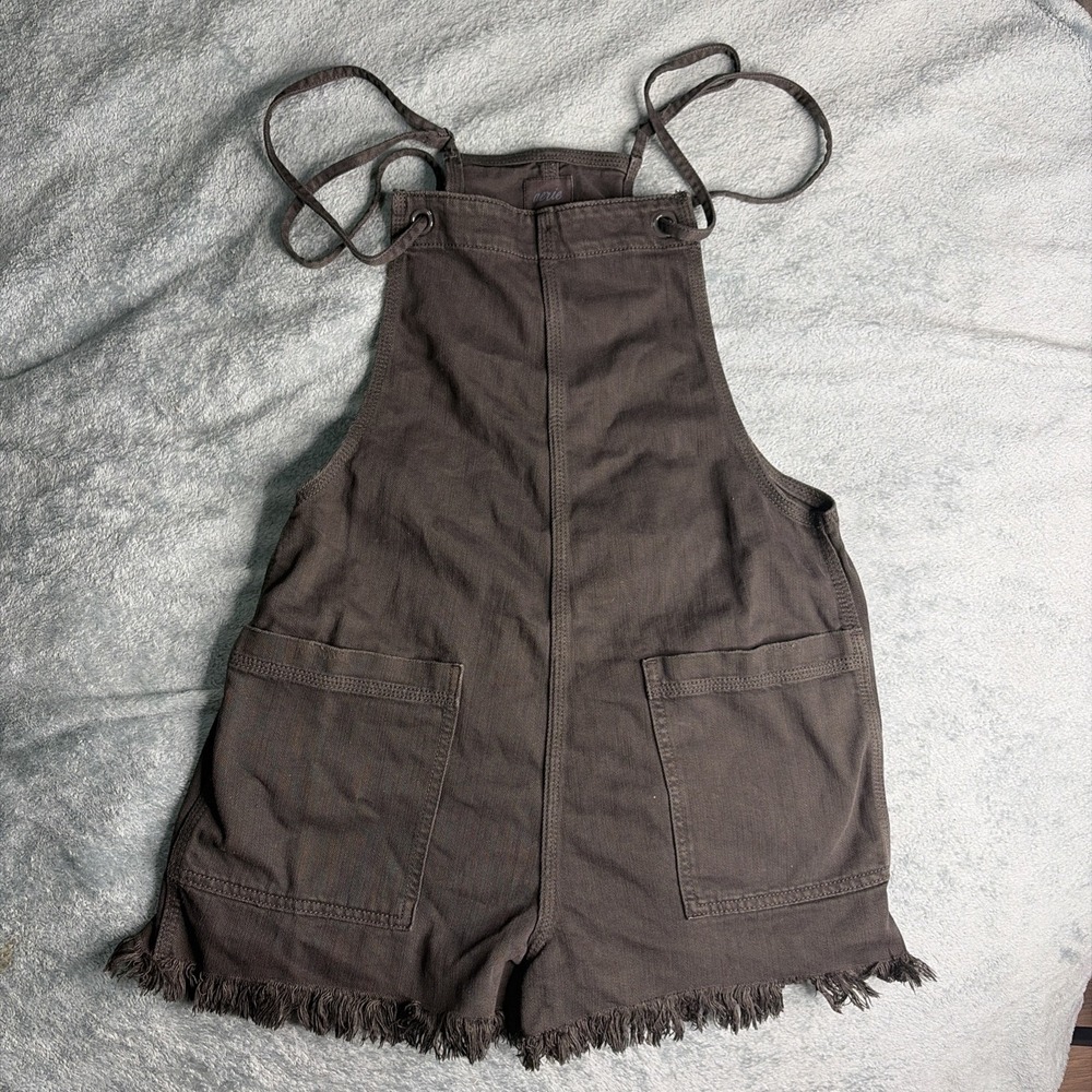 Aerie Size S Overalls Shorts Frayed Hem Casual Garden Summer Hippie Coveralls